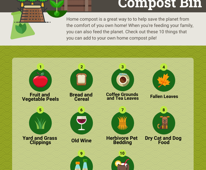 10 Things to Put in Your Home Compost